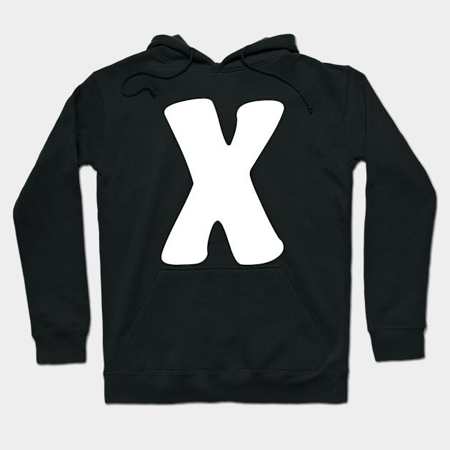 Letter X Hoodie by Xtian Dela ✅